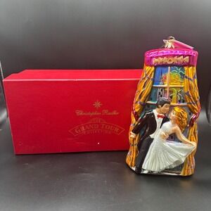 1999 CHRISTOPHER RADKO GRAND TOUR COLLECTION NEW YEARS EVE 9.5" ORNAMENT99-492-0